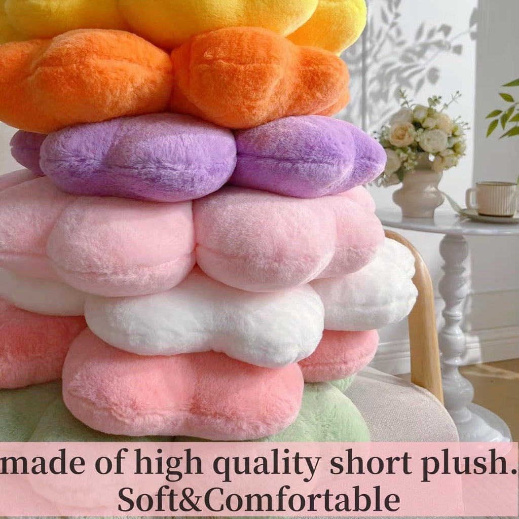 Daisy Bloom Plush Throw Pillow