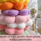 Daisy Bloom Plush Throw Pillow
